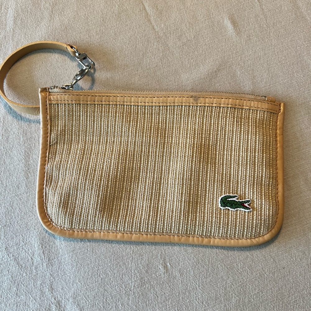 Lacoste wristlet